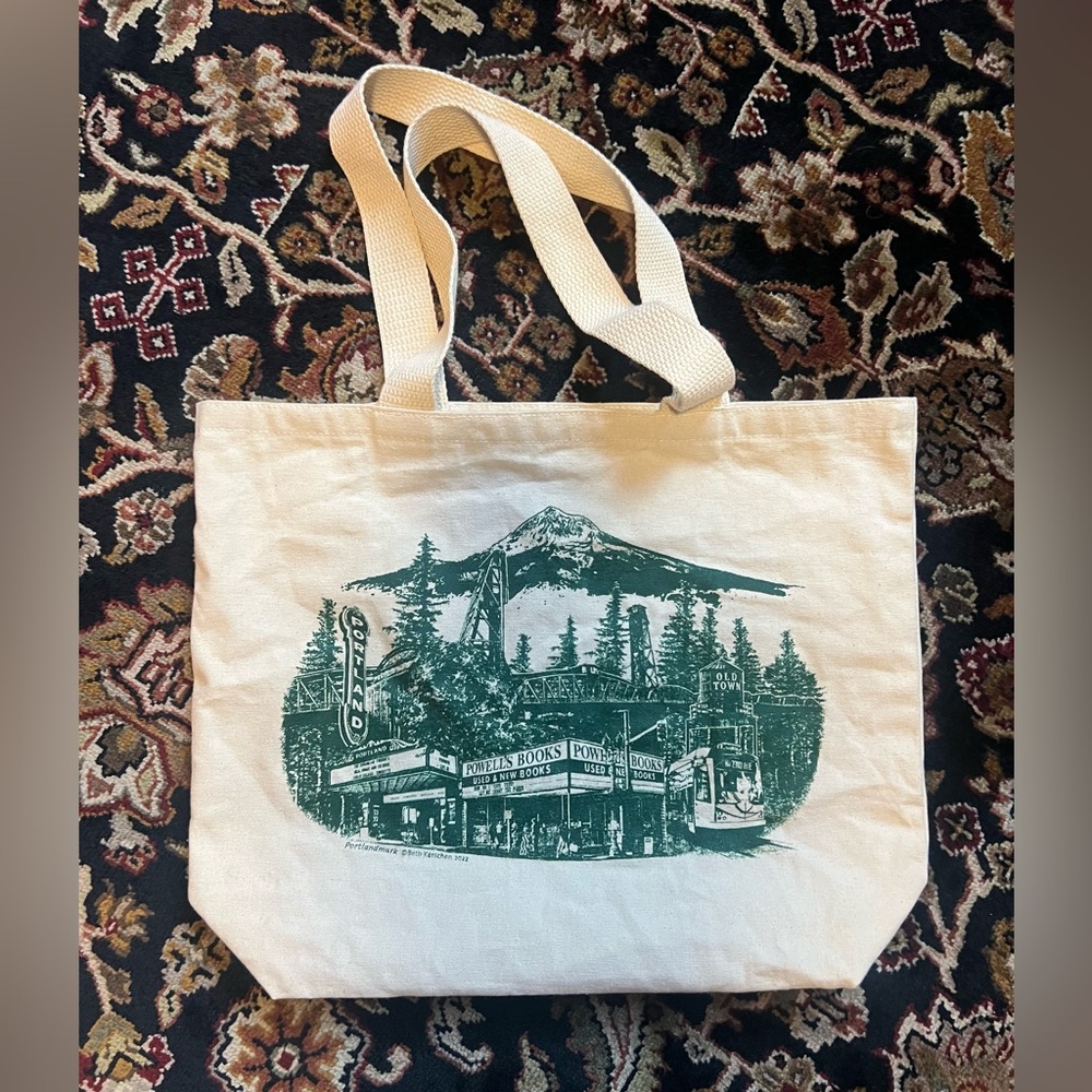 Powell’s Books, Portland, cotton tote